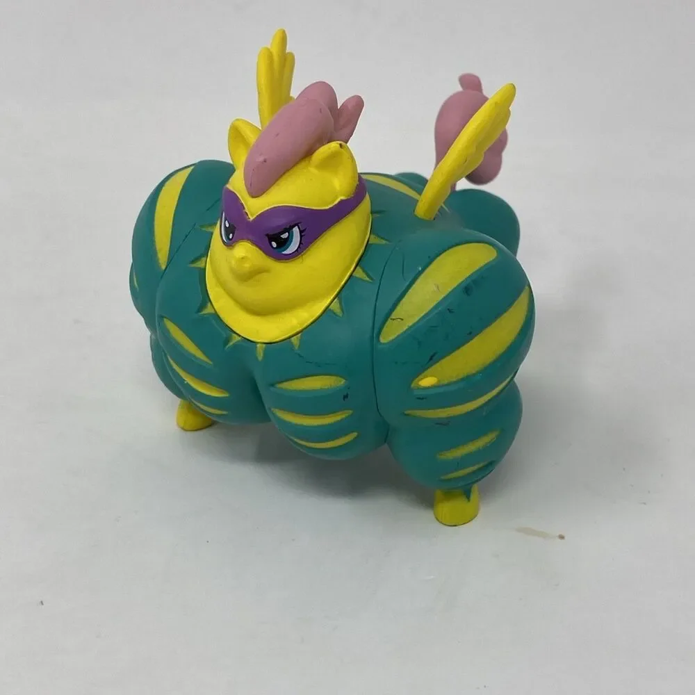 Funko Mystery Mini My Little Pony Power Ponies Fluttershy SADDLE RAGER Bulked Up